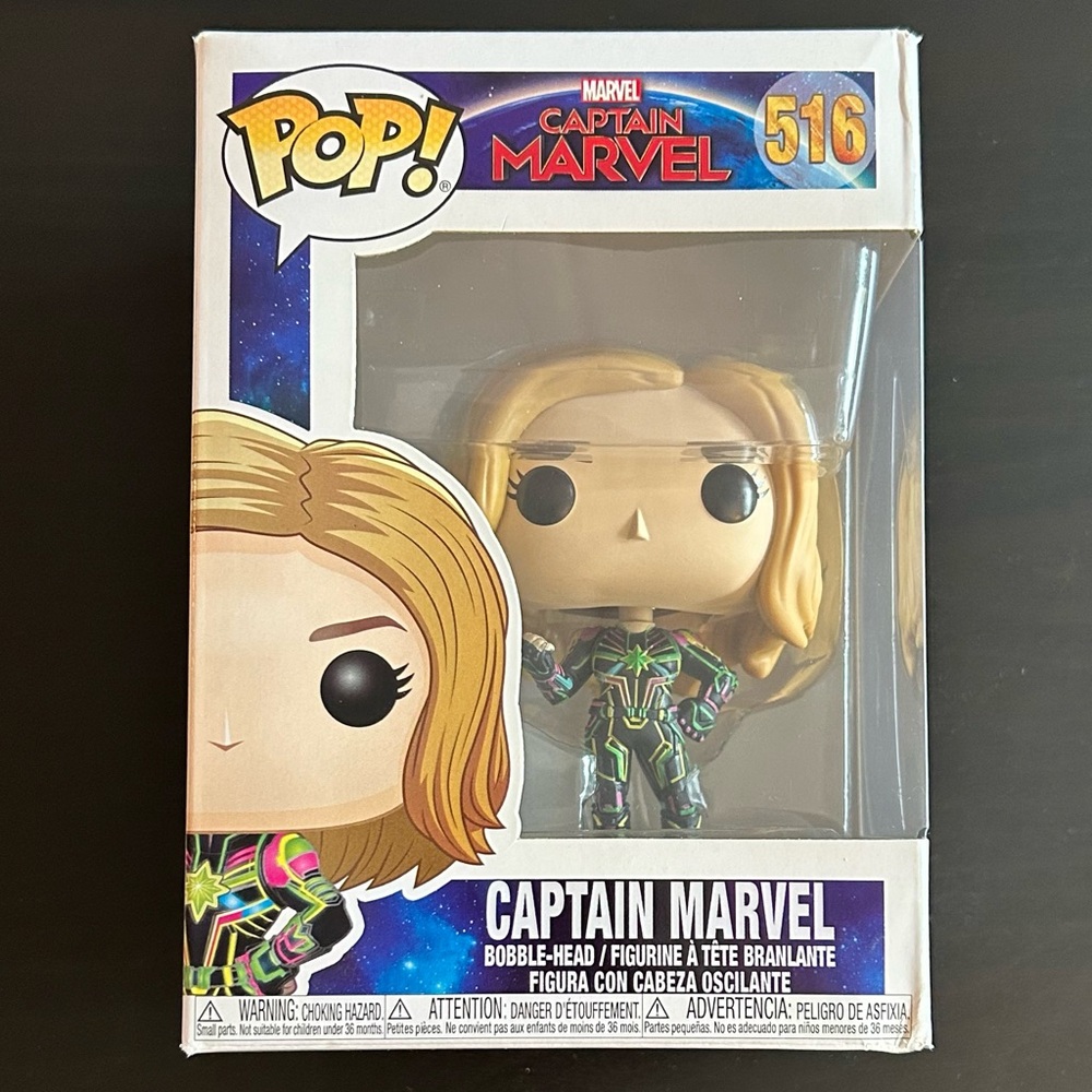 Funko Pop Marvel #516 Captain Marvel